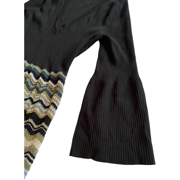 Nine West Women’s 3/4 Bell Sleeve Sweater Dress (M) - Picture 5 of 9